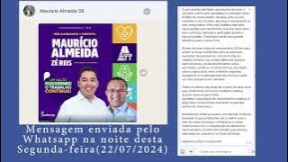 Prefeito de Januária Maurício Almeida confirma Zé Reis como pré-candidato a vice no lugar de Marlon