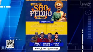 Acompanhe a programação de hoje da festa de São Pedro e de São Paulo