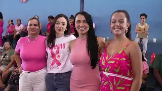 Outubro Rosa. Ação de prevenção aconteceu na cidade