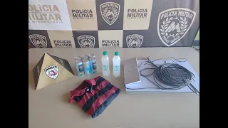Agilidade da Polícia Militar possibilita recuperação de bens e apoio à vítima