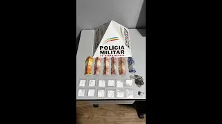 Em Januária homem é preso com drogas no centro