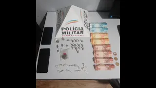 Estavam com drogas nas imediações da Praça Santa Cruz e acabaram presos