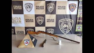 Presença constante no campo. Patrulha rural apreende arma