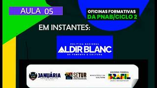 Oficinas Formativas da PNAB – Ciclo 2 / Aula 05 / 12-05-26 Januária – MG
