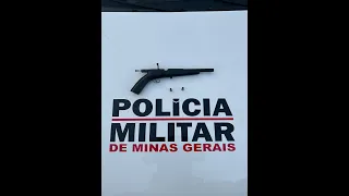 Homem é preso na rua por porte ilegal de arma