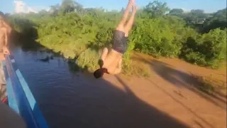 Pular do cais é um reencontro com as raízes barranqueiras, mas, é preciso cuidado