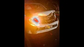 Carro com padre da paróquia bate em animal em Brasília de Minas