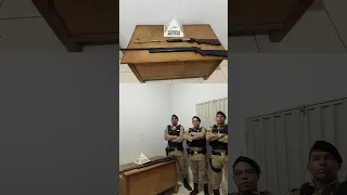 Polícia Militar Interrompe Violência Doméstica e Apreende Armas