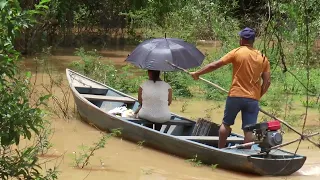 Rio volta a subir. Nossa reportagem esteve com ribeirinhos do Velho Chico