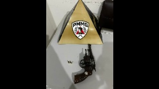 Em redes sociais, indivíduo era visto efetuando disparos. Acabou preso