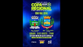 Copa Regional de Futebol Amador. Finalistas serão conhecidos neste sábado